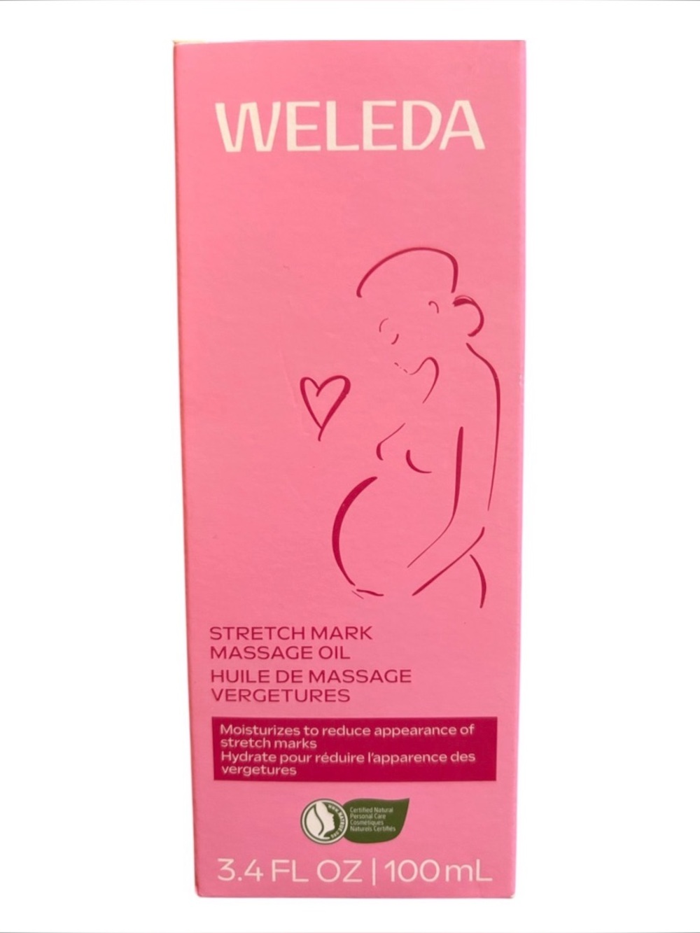 Weleda | Stretch Mark Massage Oil Reduce Appearance of Stretch Marks Hydrate NWT